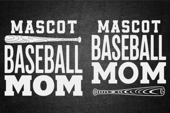 Baseball Mom SVG: A Customizable Mascot Design