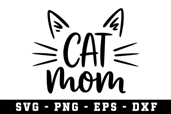 Cat Mom Svg: A Versatile Design for Embroidery Projects