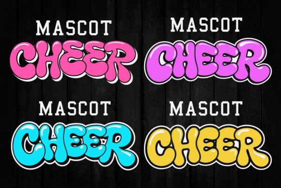 Cheer Graffiti SVG PNG: A Bold Cheerleader Design