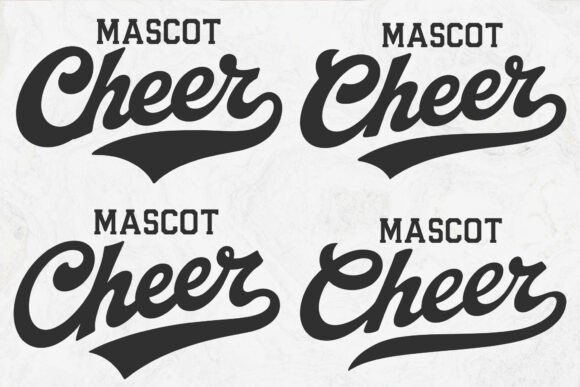 Cheerleading Team Template Svg, Cheer