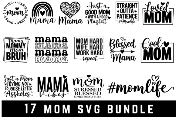 Exploring 17 Mom Svg Bundle for Embroidery