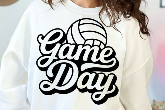 Game Day Volleyball SVG: A Versatile Design for Embroiderers