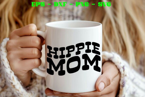 Hippie Mom Svg: A Versatile Embroidery Design