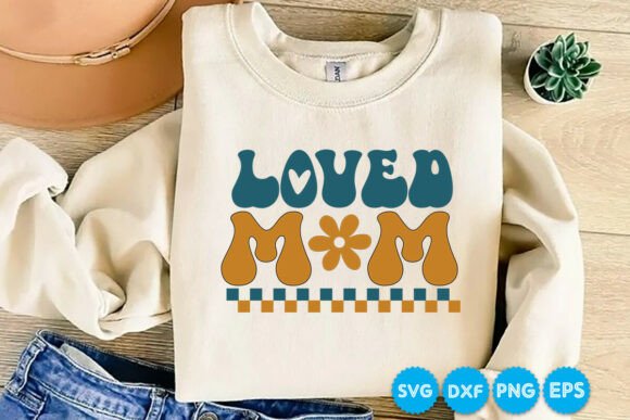 Loved Mom Retro SVG Design Review