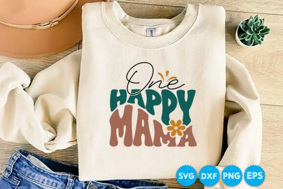 One Happy Mama Retro SVG Design Review