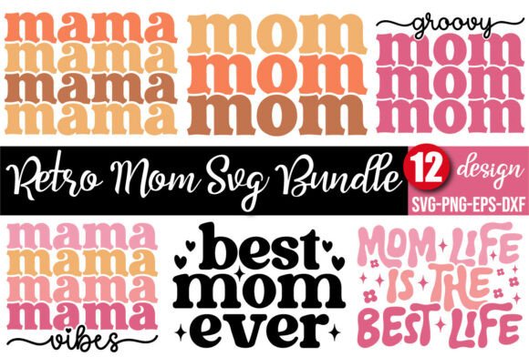 Retro Mom SVG Bundle 3: A Versatile Design Review