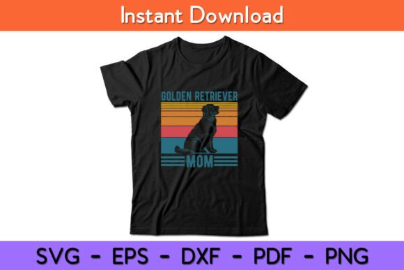 Review: Dog Golden Retriever Mom Vintage Design