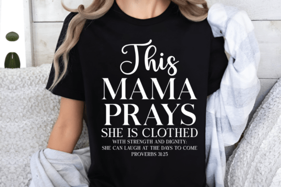 This Mama Prays SVG: A Heartfelt Embroidery Design
